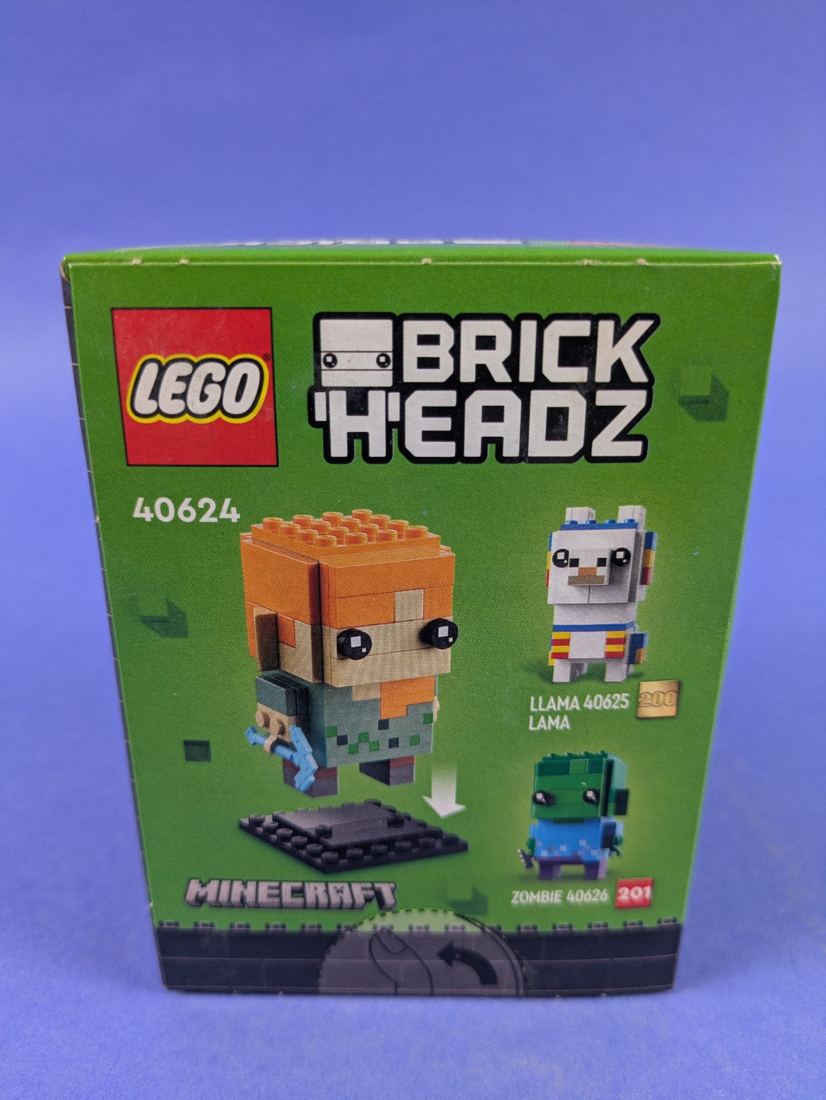 Lego BrickHeadz: Minecraft: Alex Set 40624 BRAND NEW