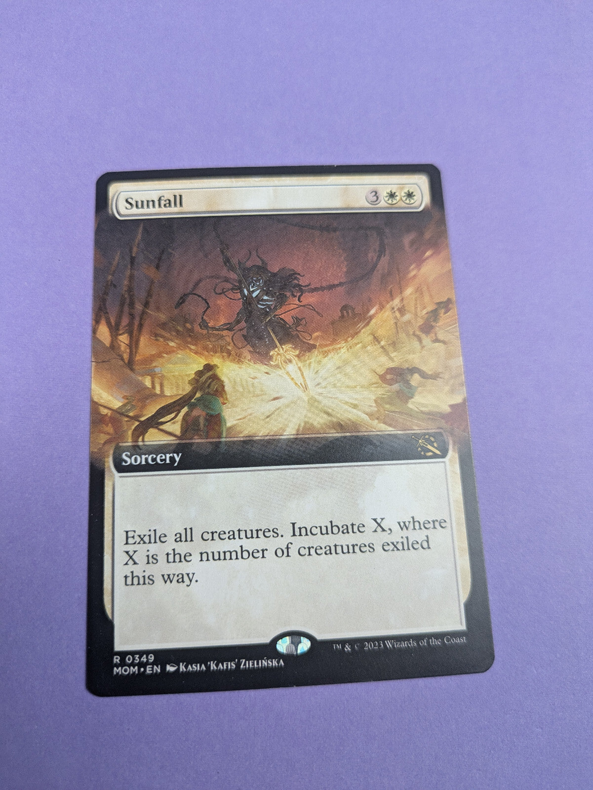 MTG: Magic The Gathering: March of the Machine: Sunfall (Extended Art)- Rare- NM