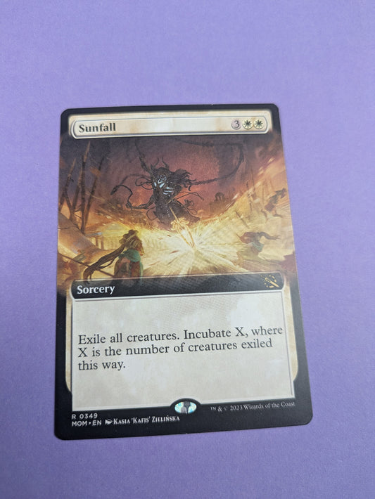 MTG: Magic The Gathering: March of the Machine: Sunfall (Extended Art)- Rare- NM