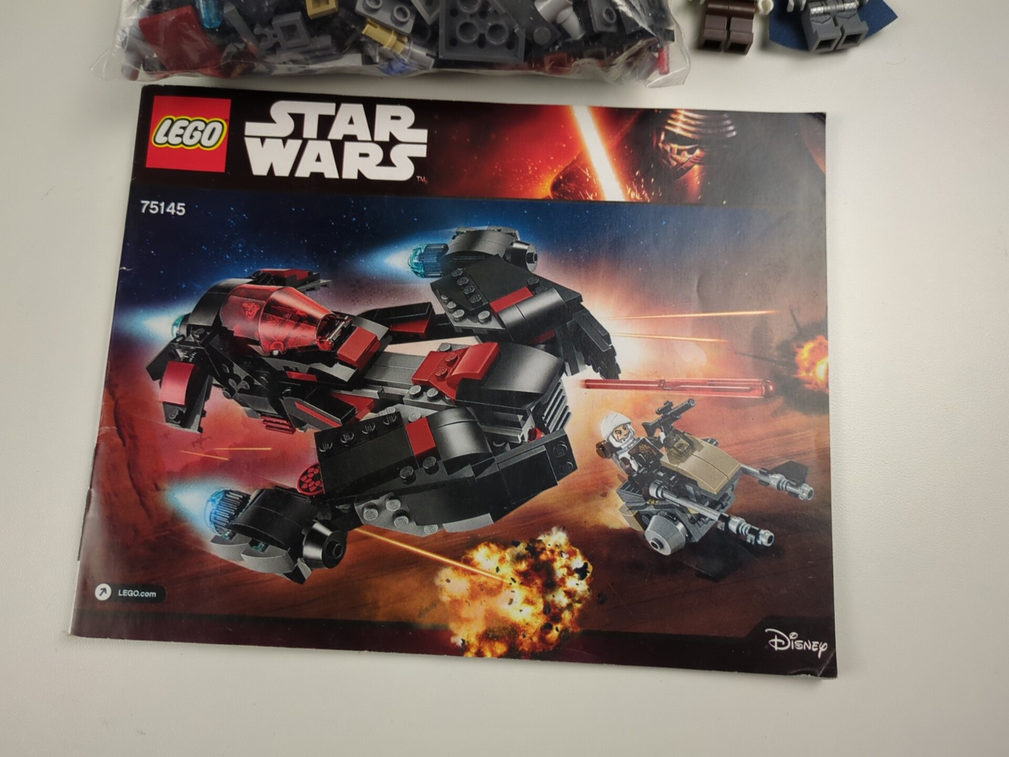 Lego Star Wars: The Freemaker Adventure: Eclipse Fighter Set 75145 Instructions