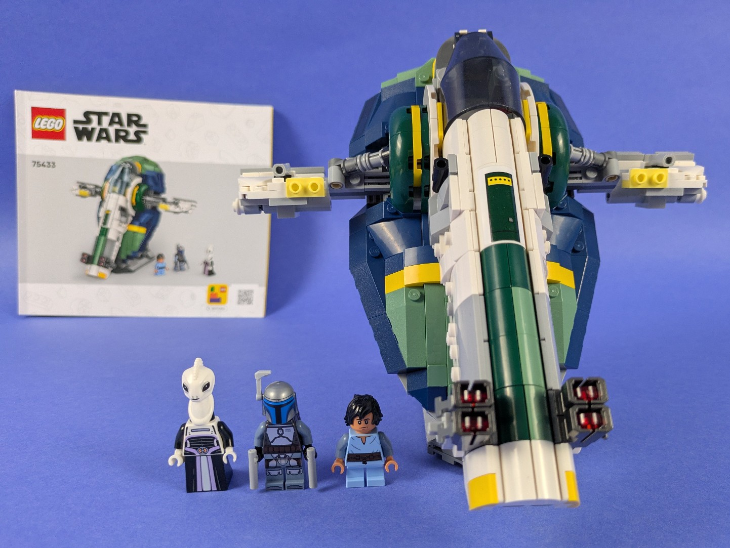 Lego Star Wars: Episode 2: Jango Fett's Starship Set 75433 Complete Set