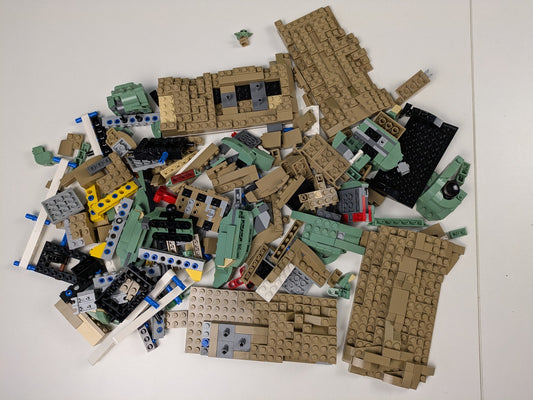 Lego Star Wars: The Mandalorian: The Child Set 75318 - Complete Set