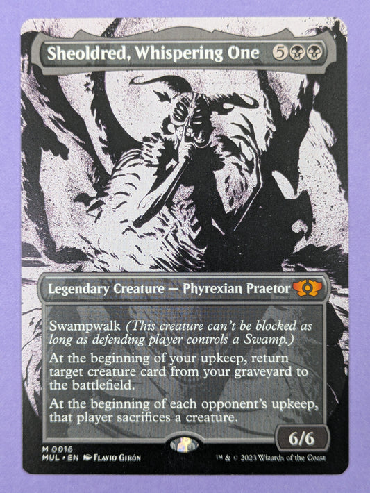 MTG Magic: Multiverse Legends: Sheoldred, Whispering One #0016 Mythic - NM