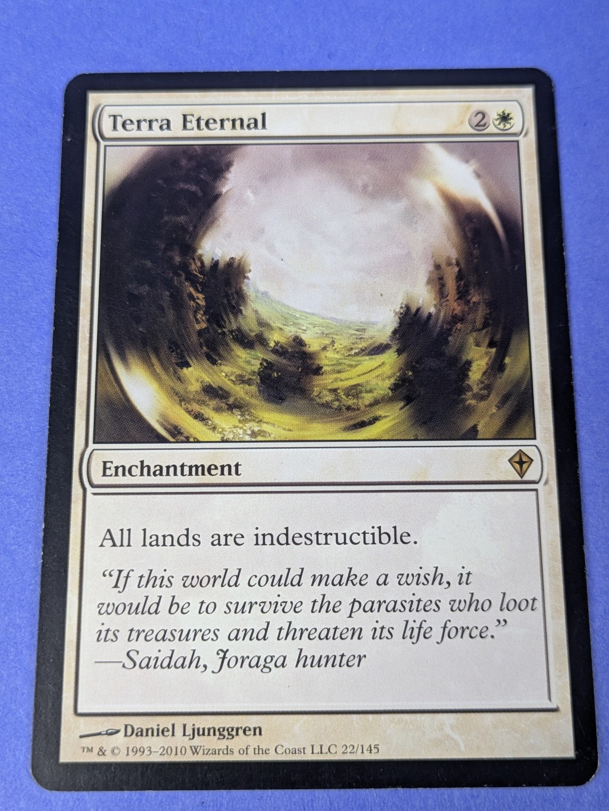 MTG Magic: Worldwake: Terra Eternal #22/145 Rare - NM