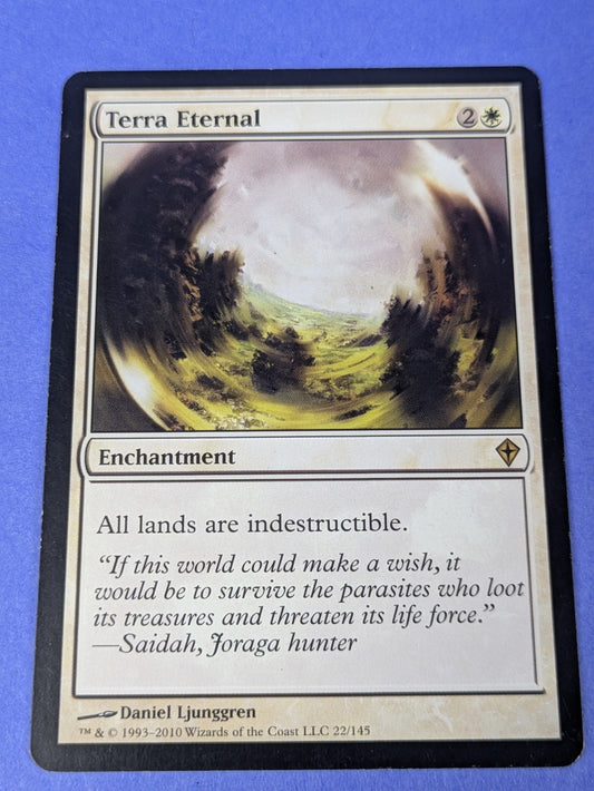 MTG Magic: Worldwake: Terra Eternal #22/145 Rare - NM