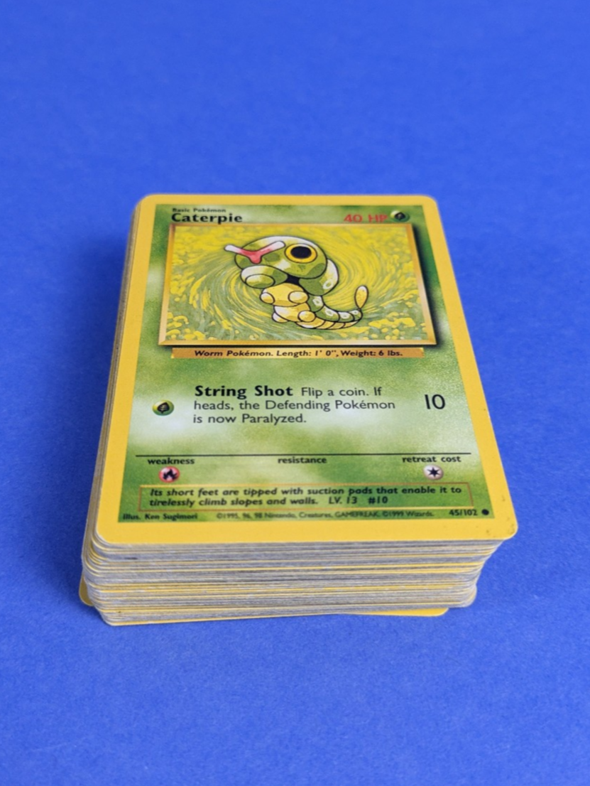 134 Vintage Pokemon Cards (1995-2003) Commons, Uncommons, Rares - Pokemon Cards