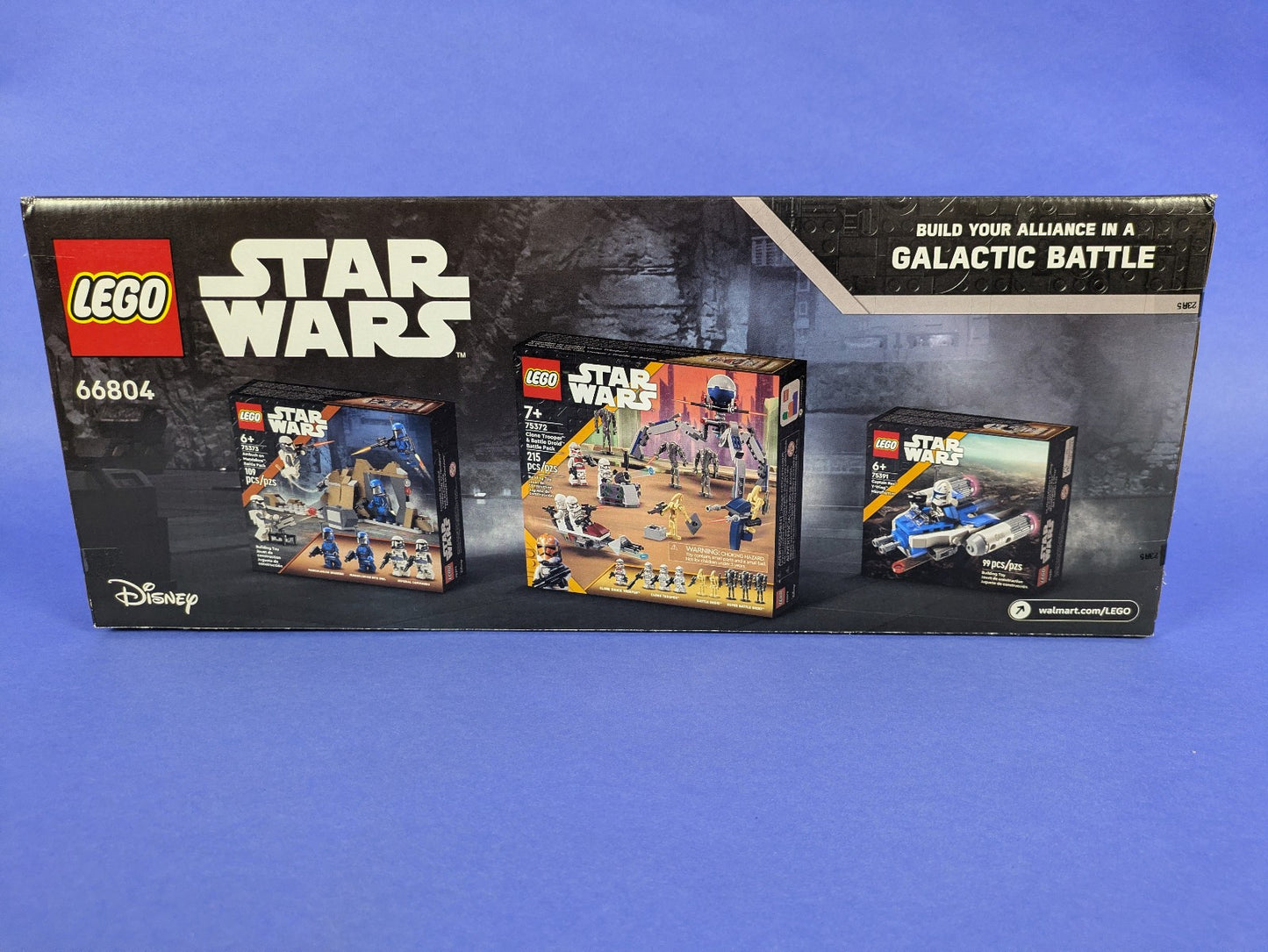 Lego Star Wars 3 in 1 (Sets 75372, 75373, and 75391) 66804 - NEW!