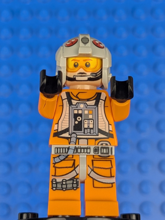 Lego Star Wars: Rebel Pilot X-wing (Theron Nett) sw0544 Set 75032