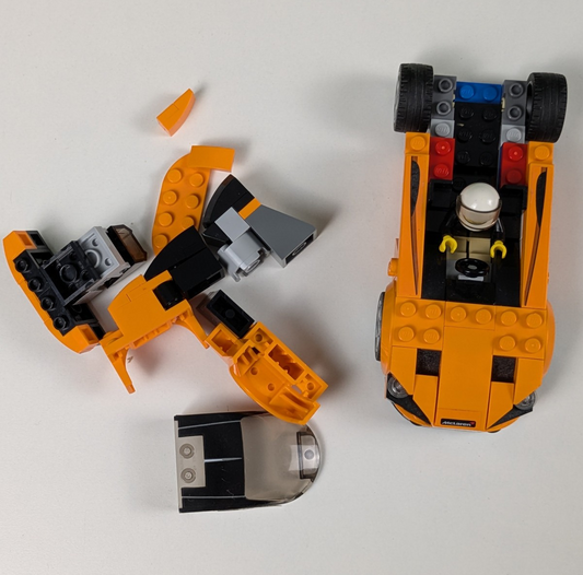 Lego SPEED CHAMPIONS: McLaren 720S Set 75880 - Incomplete Set