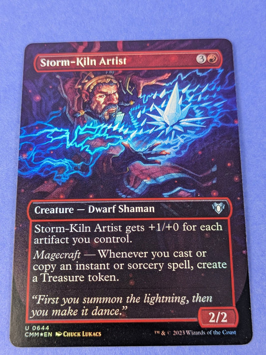 MTG Magic: Commander Masters: Storm-Kiln Artist Foil #0644 Uncommon - NM