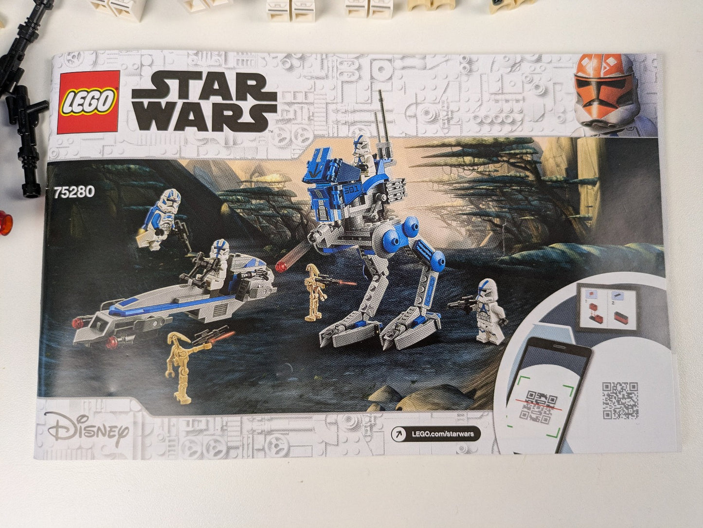 Lego Star Wars: The Clone Wars: 501st Legion Clone Troopers Set 75280 - Complete