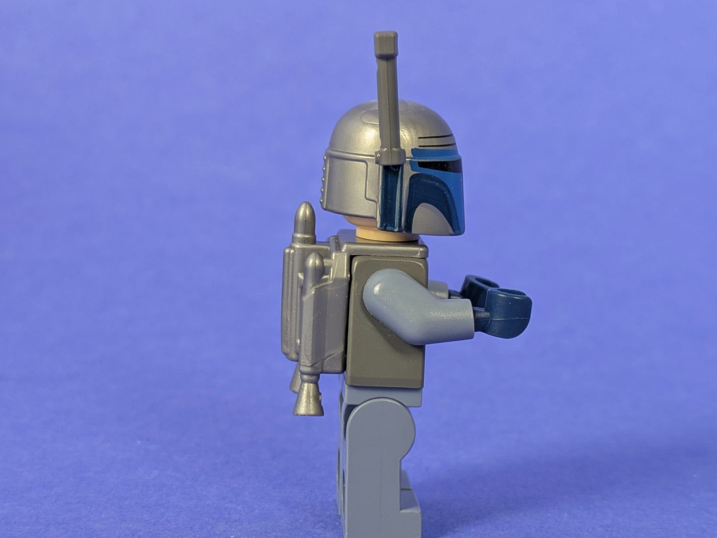 Lego Star Wars: Jango Fett - Light Nougat Head, Smile sw0468 Set 75015