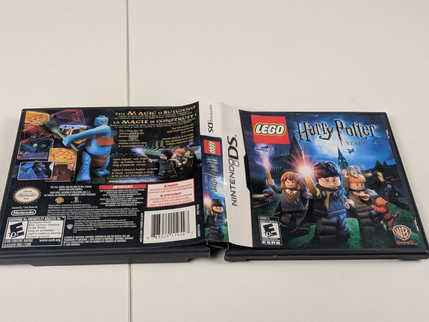 Harry Potter: Years 1–4 (Nintendo DS, 2010) CIB