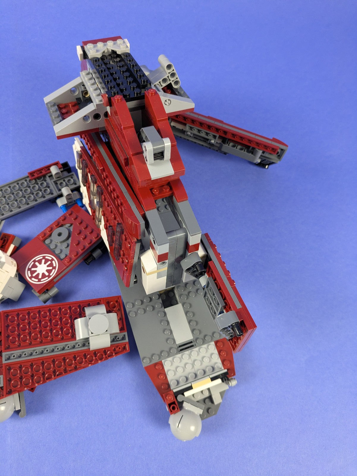 LEGO Star Wars Coruscant Guard Gunship 75354 Incomplete Set Pre-Owned