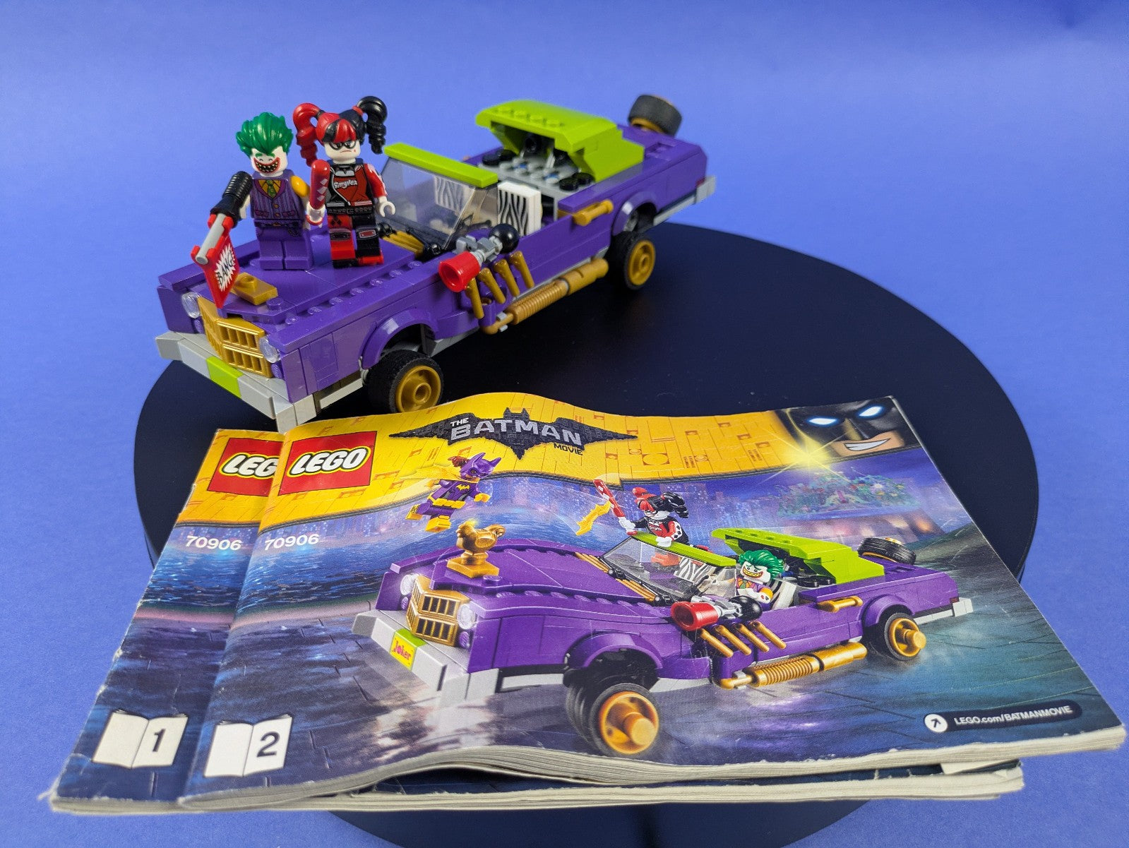 LEGO Super Heroes The Joker Notorious Lowrider 70906 Incomplete Set Pre-Owned