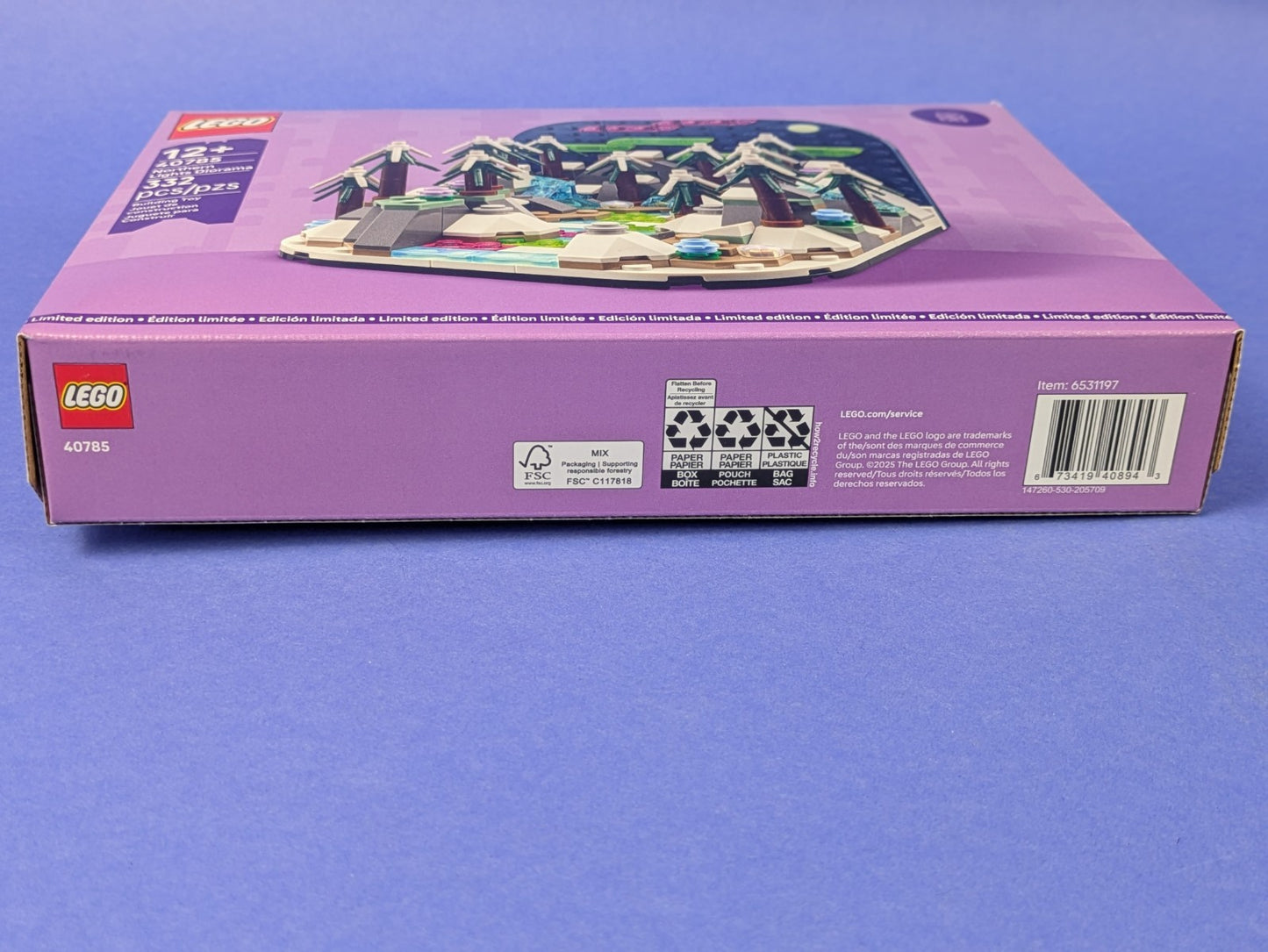 LEGO Seasonal Northern Lights Diorama 40785