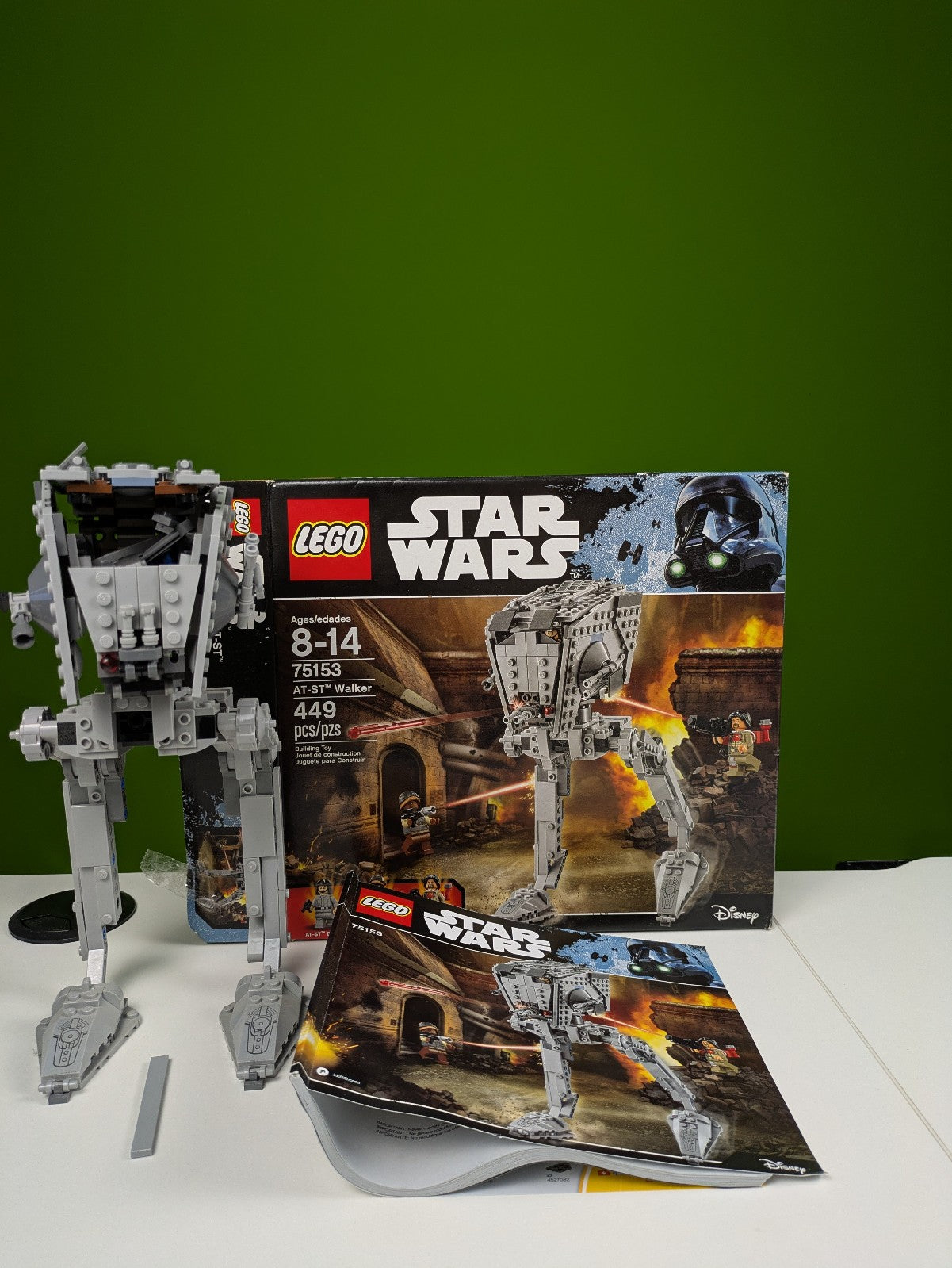 Lego Star Wars: Rogue One: AT-ST Walker Set 75153 - Incomplete Set