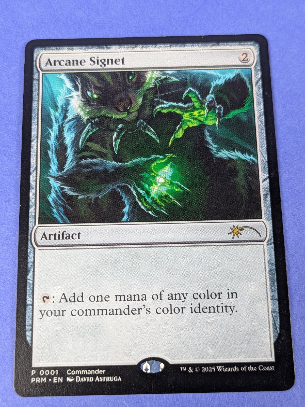 MTG Magic: MagicFest 2025: Arcane Signet #0001 Promotional - NM