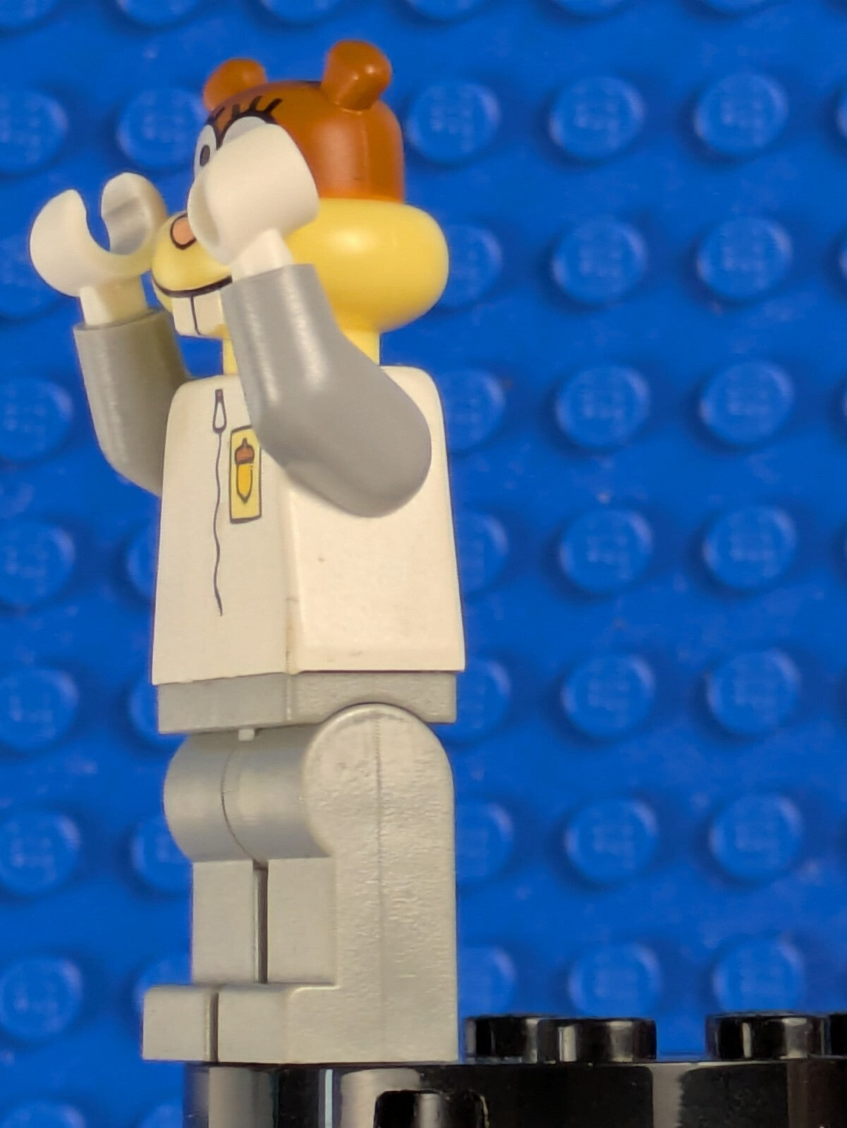 Lego SpongeBob SquarePants: General: Sandy Cheeks no Helmet bob012 Set 3831