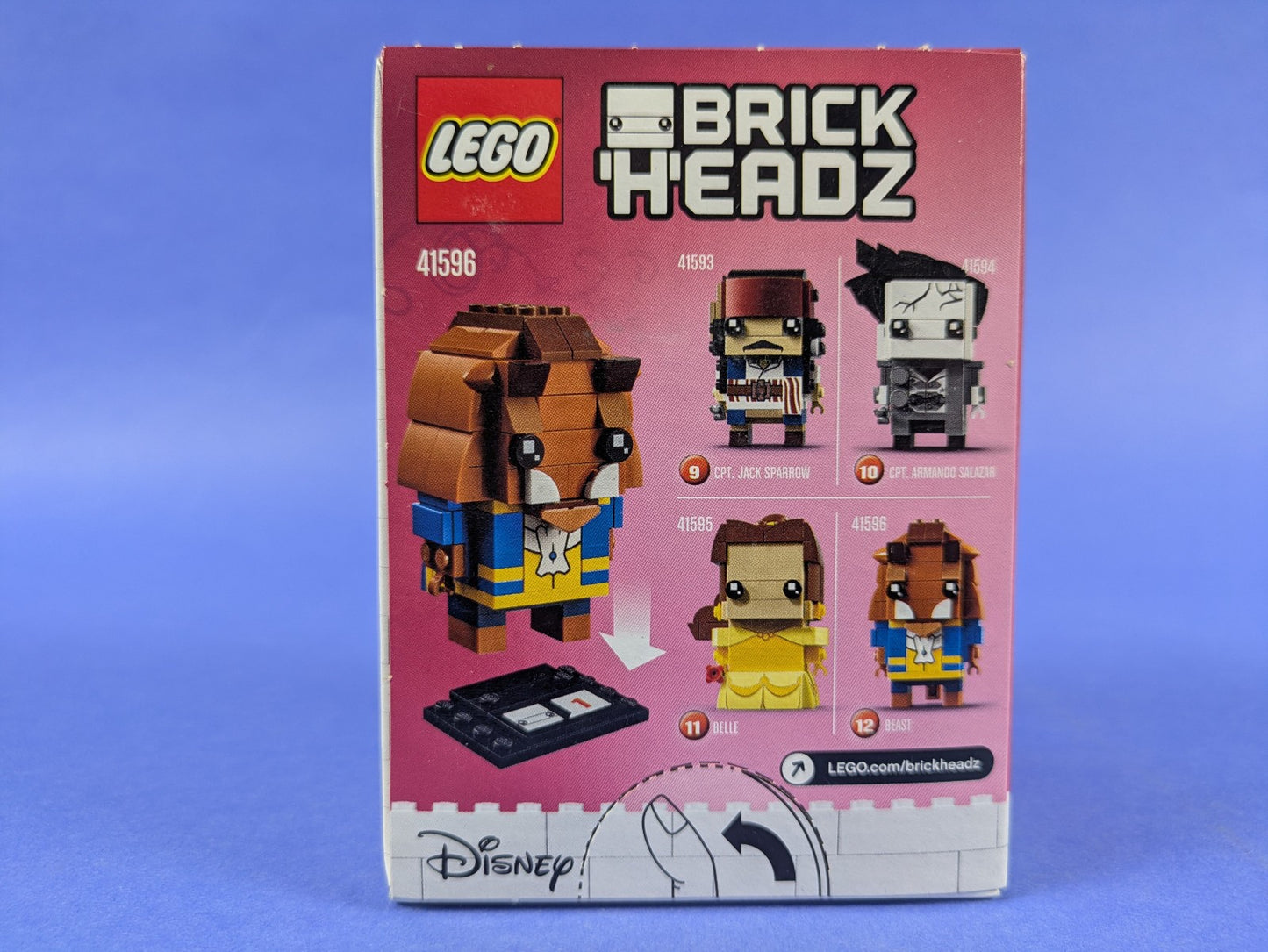 Lego BrickHeadz: Beauty and the Beast: Beast Set 41596 BRAND NEW