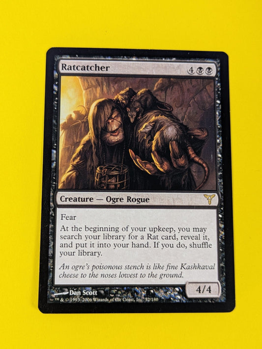 MTG Magic: Dissension: Ratcatcher #52/180 Rare - NM