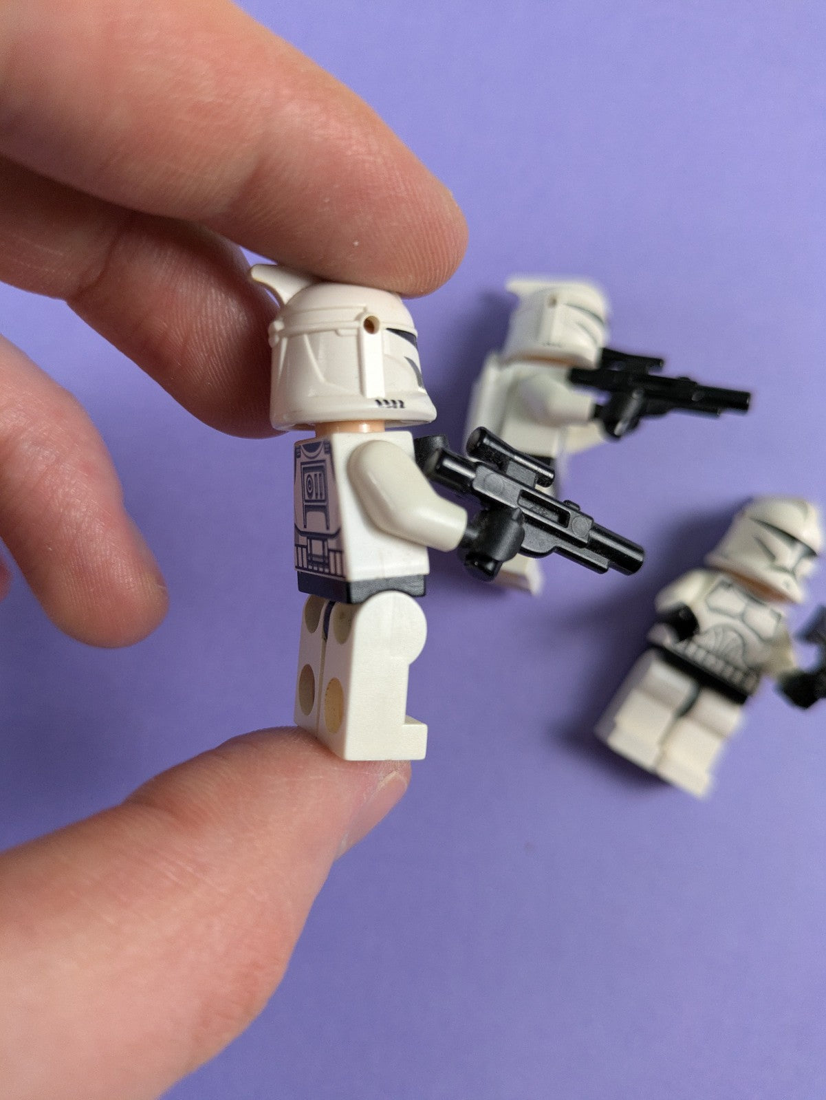 Lego Star Wars: Clone Trooper and Clone Jet Trooper (3X) sw0201 sw0233 Set 7748