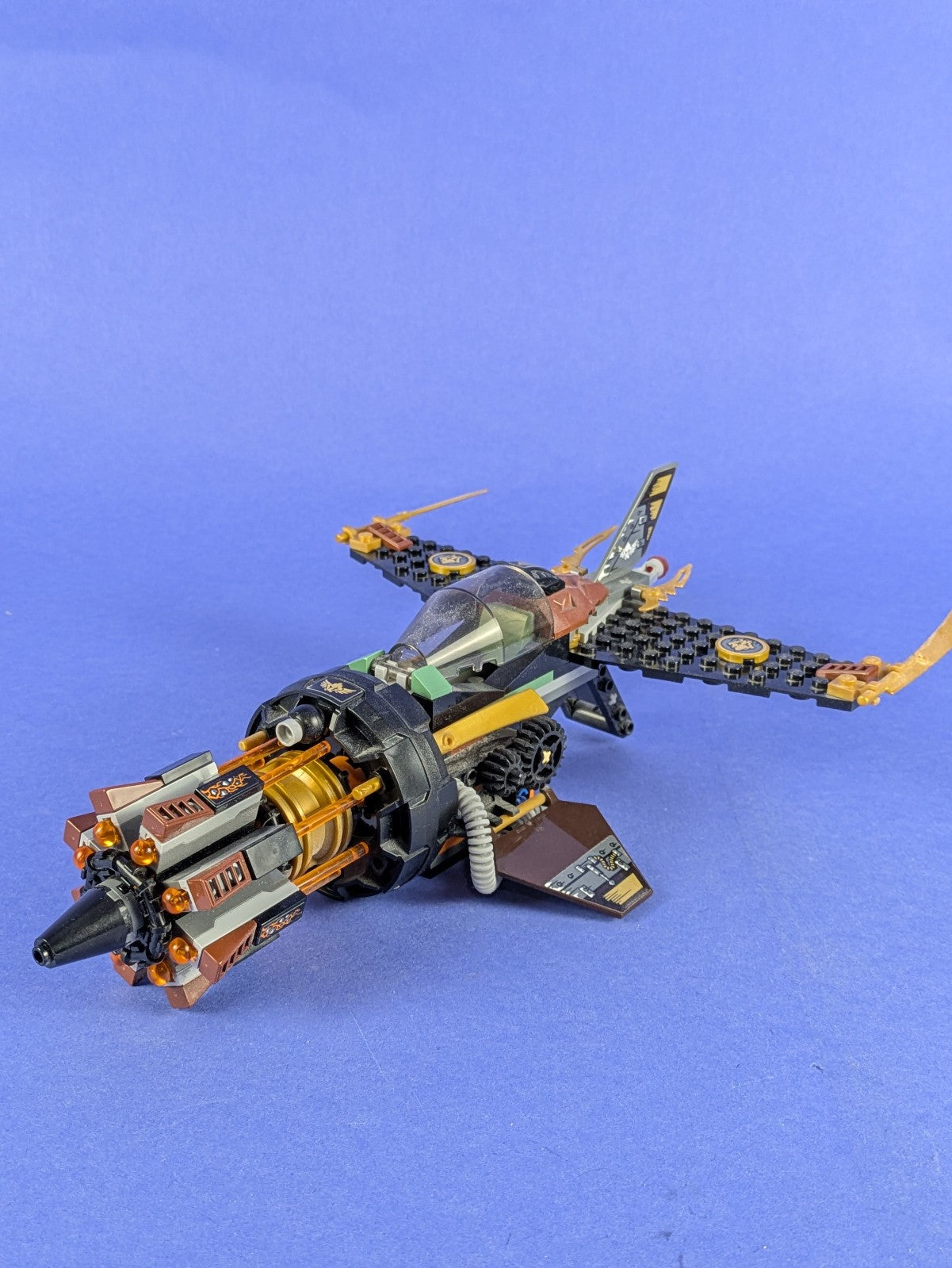 LEGO NINJAGO Boulder Blaster 70747 Complete Set Pre-Owned