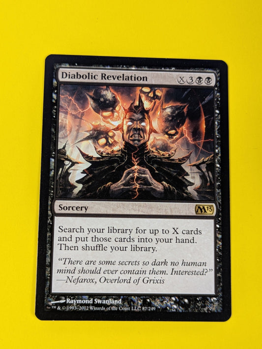 MTG Magic: Magic 2013: Diabolic Revelation #87/249 Rare - NM