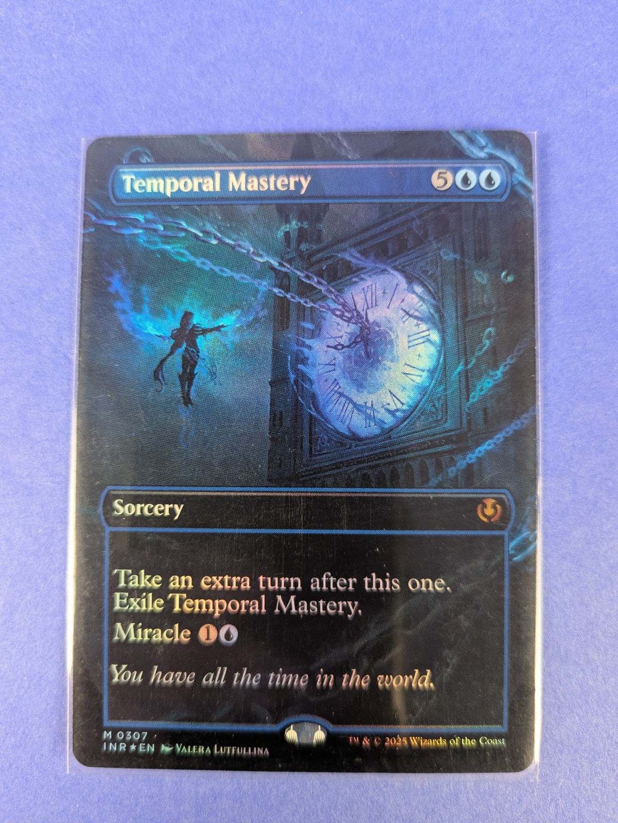 MTG Magic: Innistrad Remastered: Temporal Mastery Foil #0307 Mythic - NM