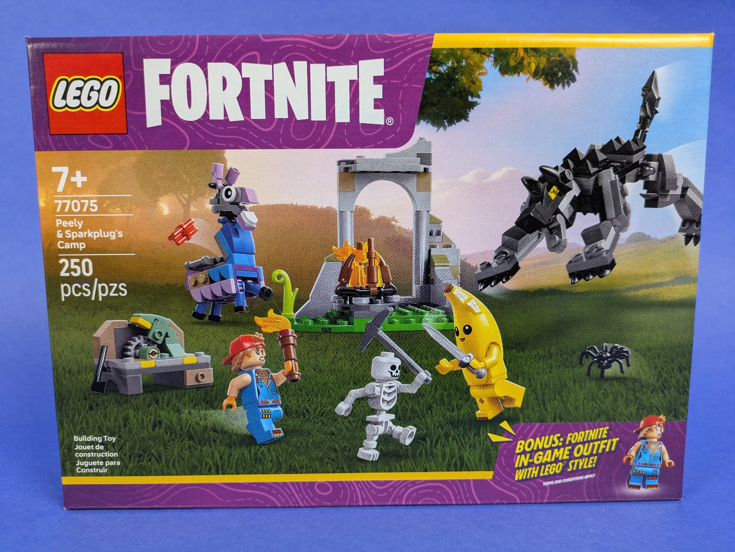 Lego Fortnite: Peely & Sparkplug's Camp Set 77075 BRAND NEW