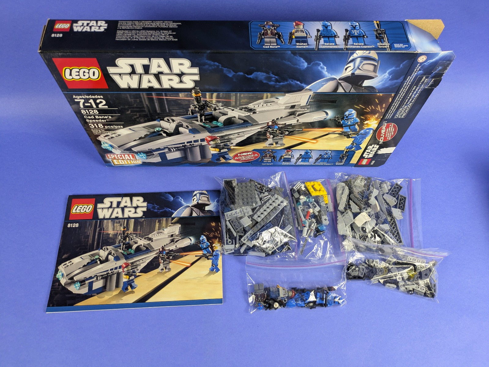 Lego Star Wars Cad Bane's Speeder 8128