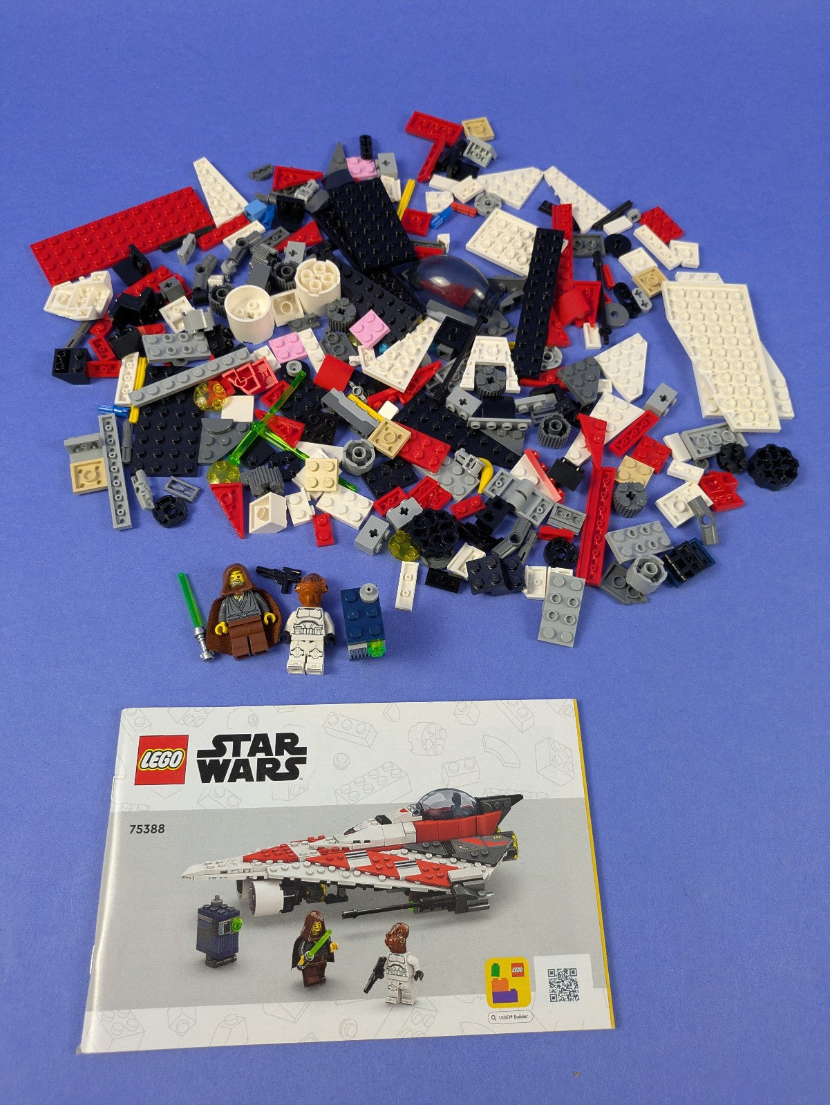 LEGO Star Wars Jedi Bob's Starfighter 75388 Complete Set Pre-Owned
