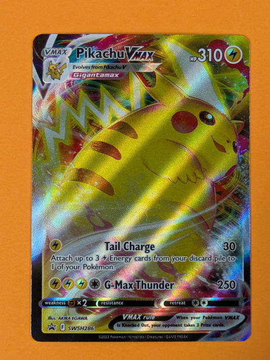 Pikachu VMAX - SWSH286 - Promo Sword & Shield Promos - Pokemon Card - NM