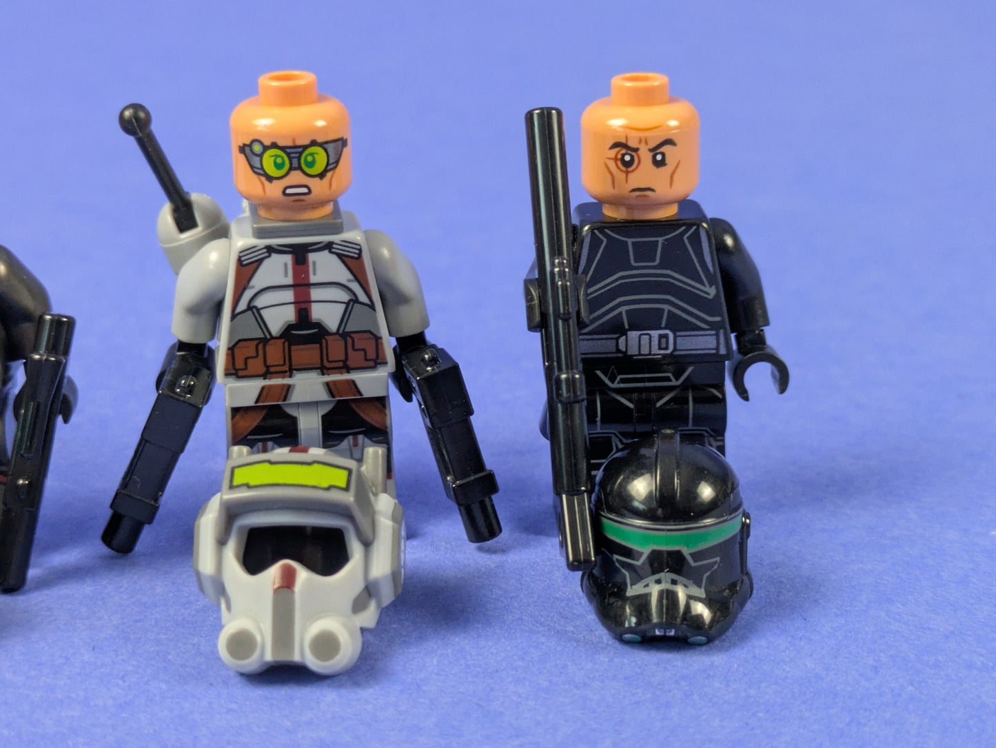 LEGO Star Wars The Bad Batch Minifigure Omega Hunter Wrecker Echo Tech Crosshair