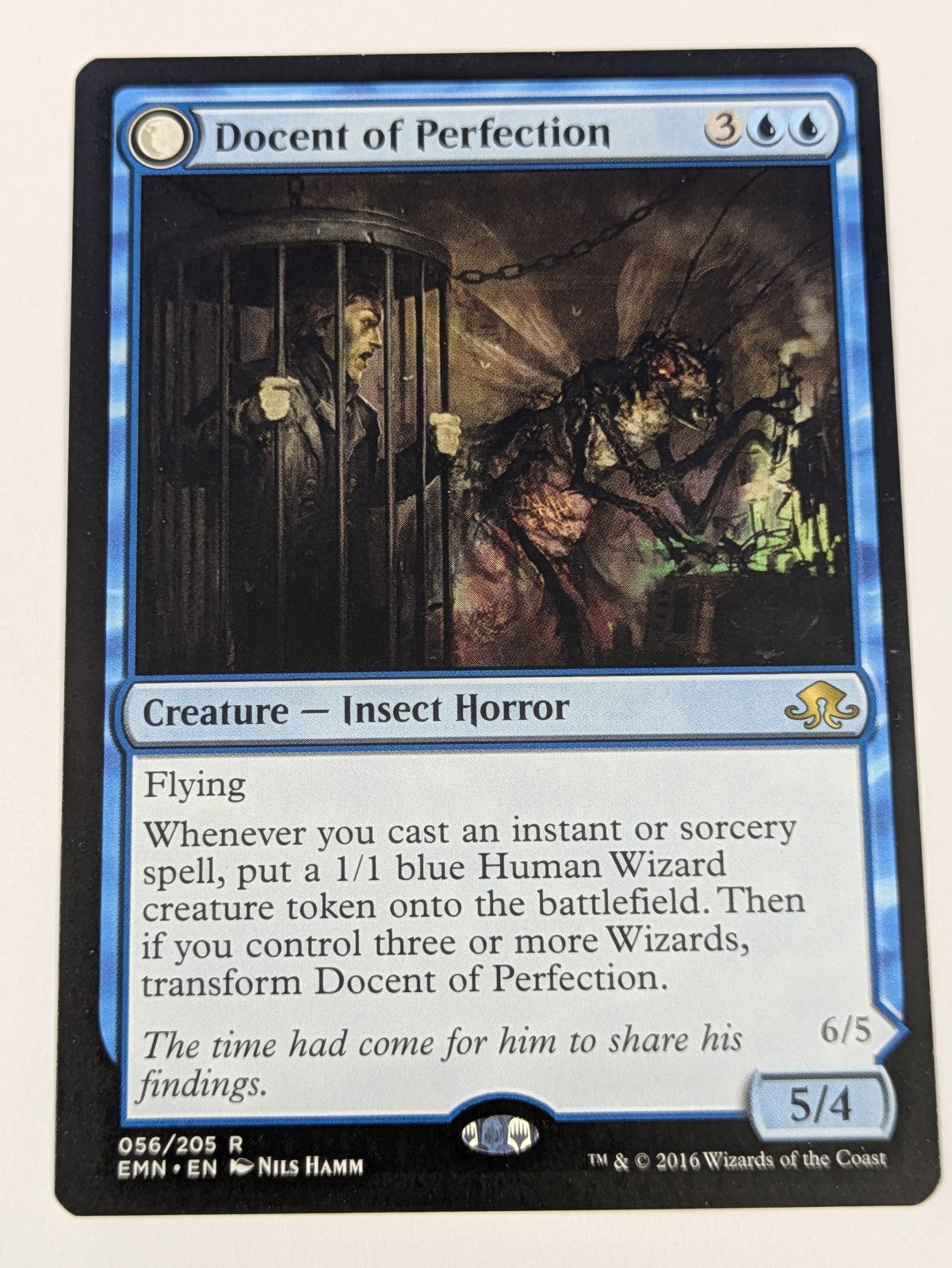 MTG: Eldritch Moon: Docent of Perfection   Final Iteration #056/205 Rare - NM