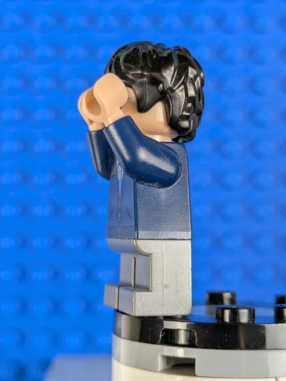 Lego Harry Potter: Harry Potter - Dark Blue Zip Up hp153 Sets 75955, 75950