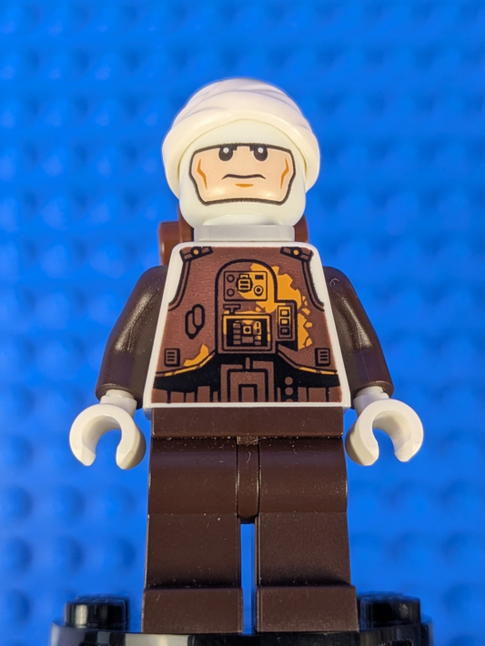 Lego Star Wars: Episode 4-6: Dengar - White Torso Wrap sw0751 Sets 75145, 75167