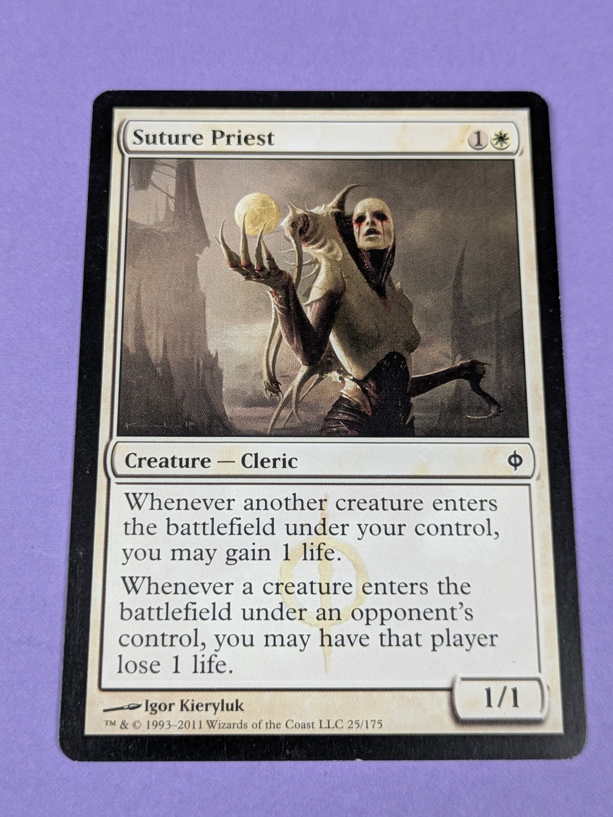 MTG Magic: New Phyrexia: Suture Priest #25/175 Common - NM