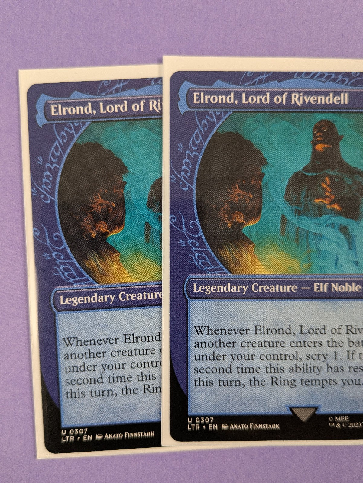 MTG: The Lord of the Rings: Elrond, Lord of Rivendell Foil #0307 Uncommon - NM