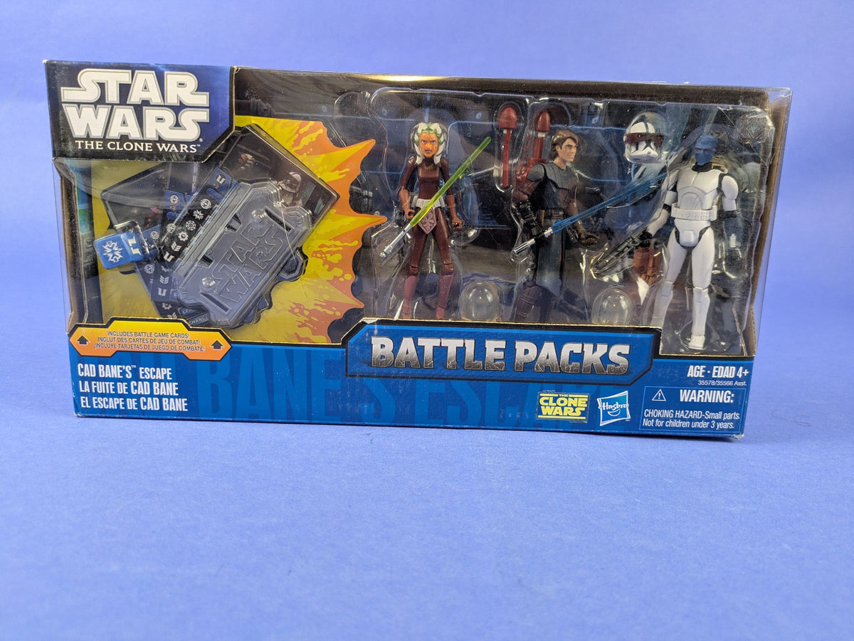 Hasbro Star Wars The Clone Wars Cad Bane's Escape Battle Packs 35578/35566