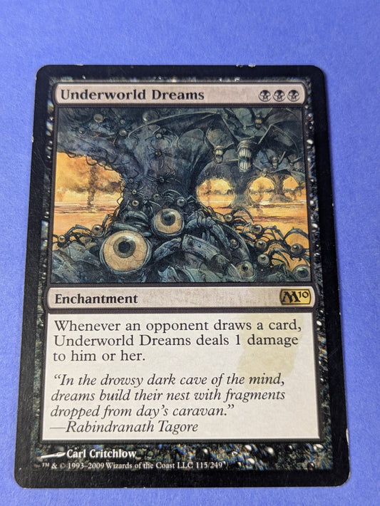 MTG Magic: Magic 2010: Underworld Dreams #115/249 Rare - LP