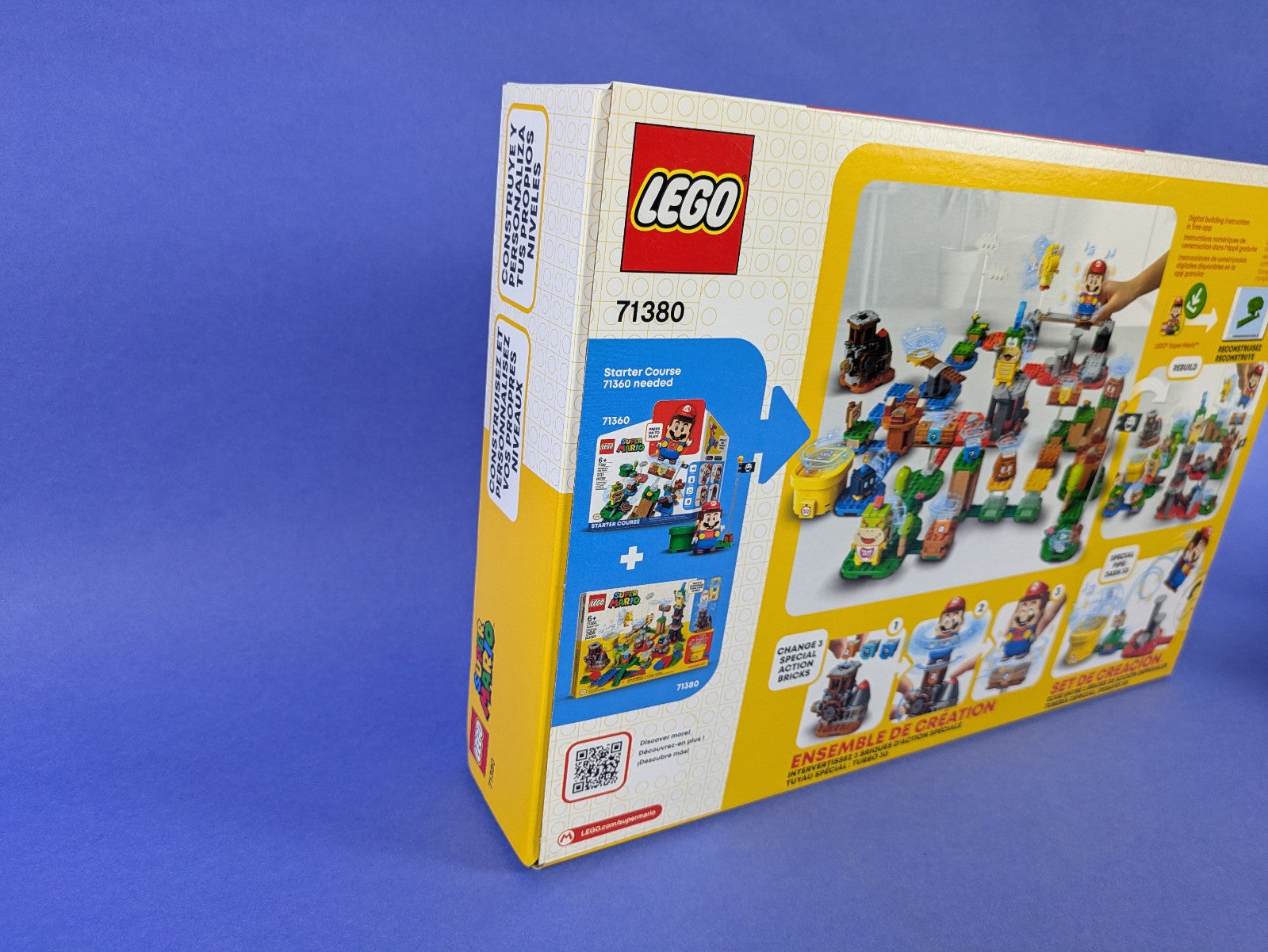 Lego Super Mario: Master Your Adventure - Maker Set 71380 BRAND NEW