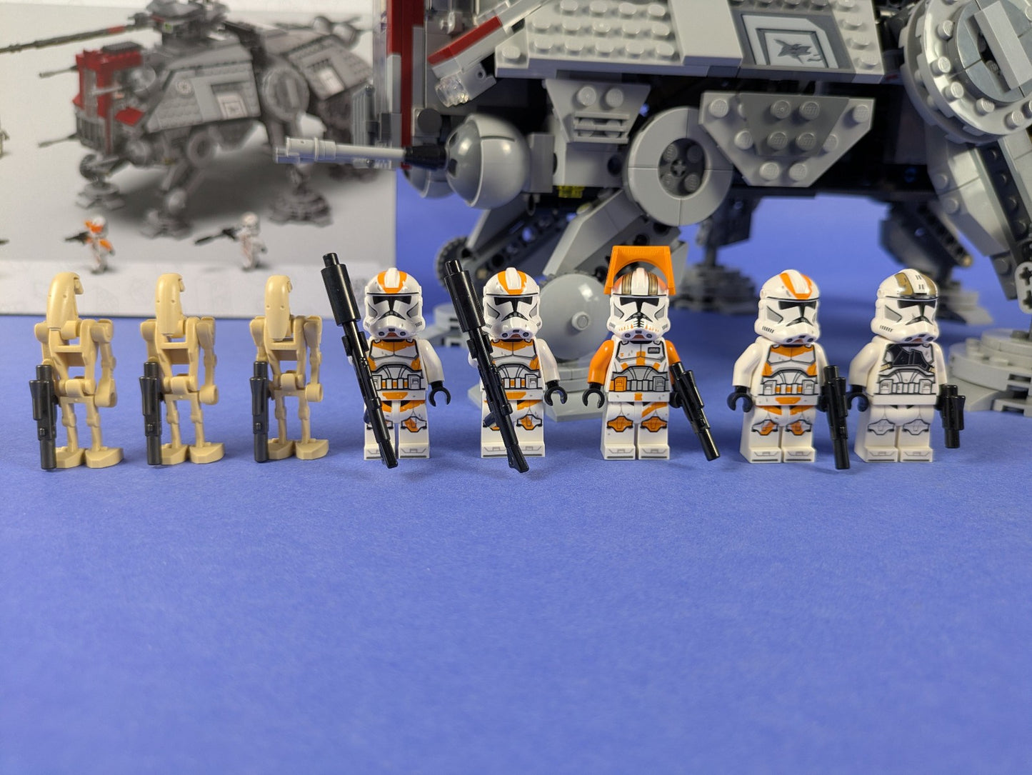 Lego Star Wars: Episode 3: AT-TE Walker Set 75337 Incomplete Set