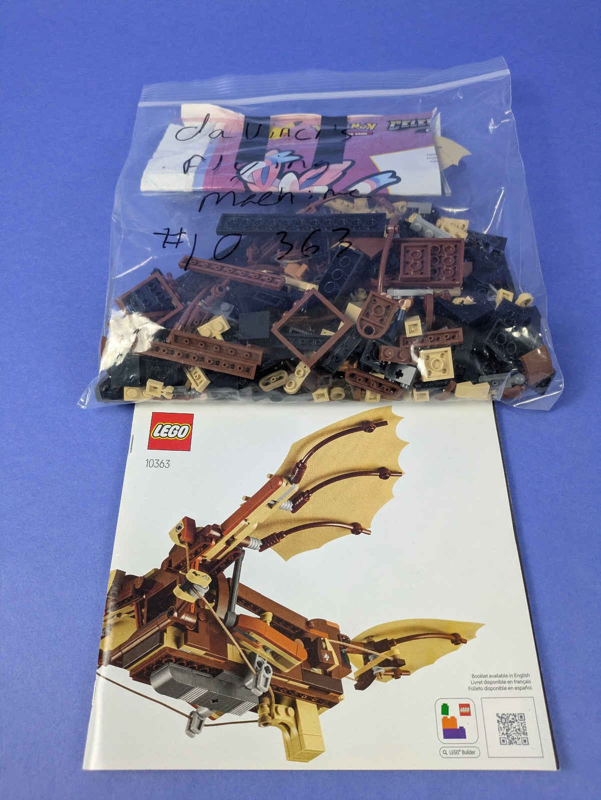 LEGO Creator Leonardo da Vinci's Flying Machine 10363 Complete Set Pre-Owned