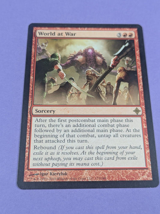MTG Magic: Rise of the Eldrazi: World at War #172/248 Rare - NM