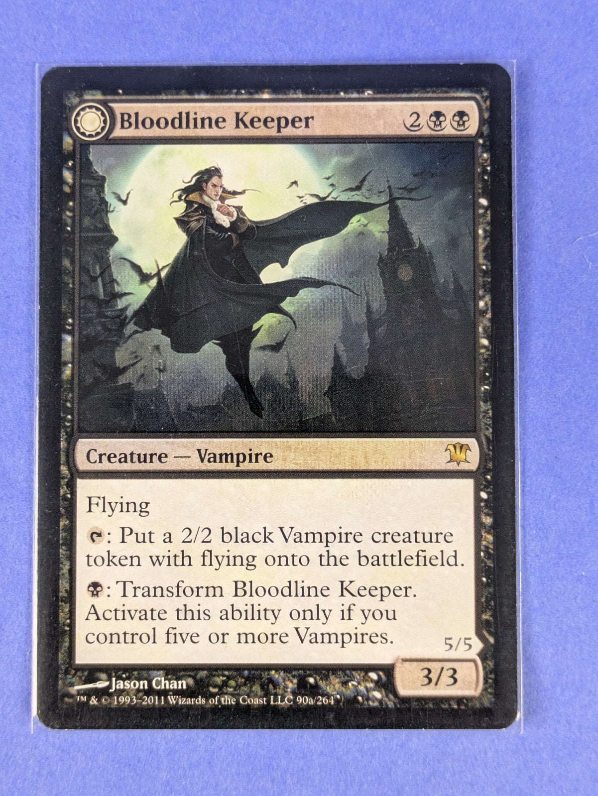MTG Magic: Innistrad: Bloodline Keeper / Lord of Lineage #90b/264 Rare - LP