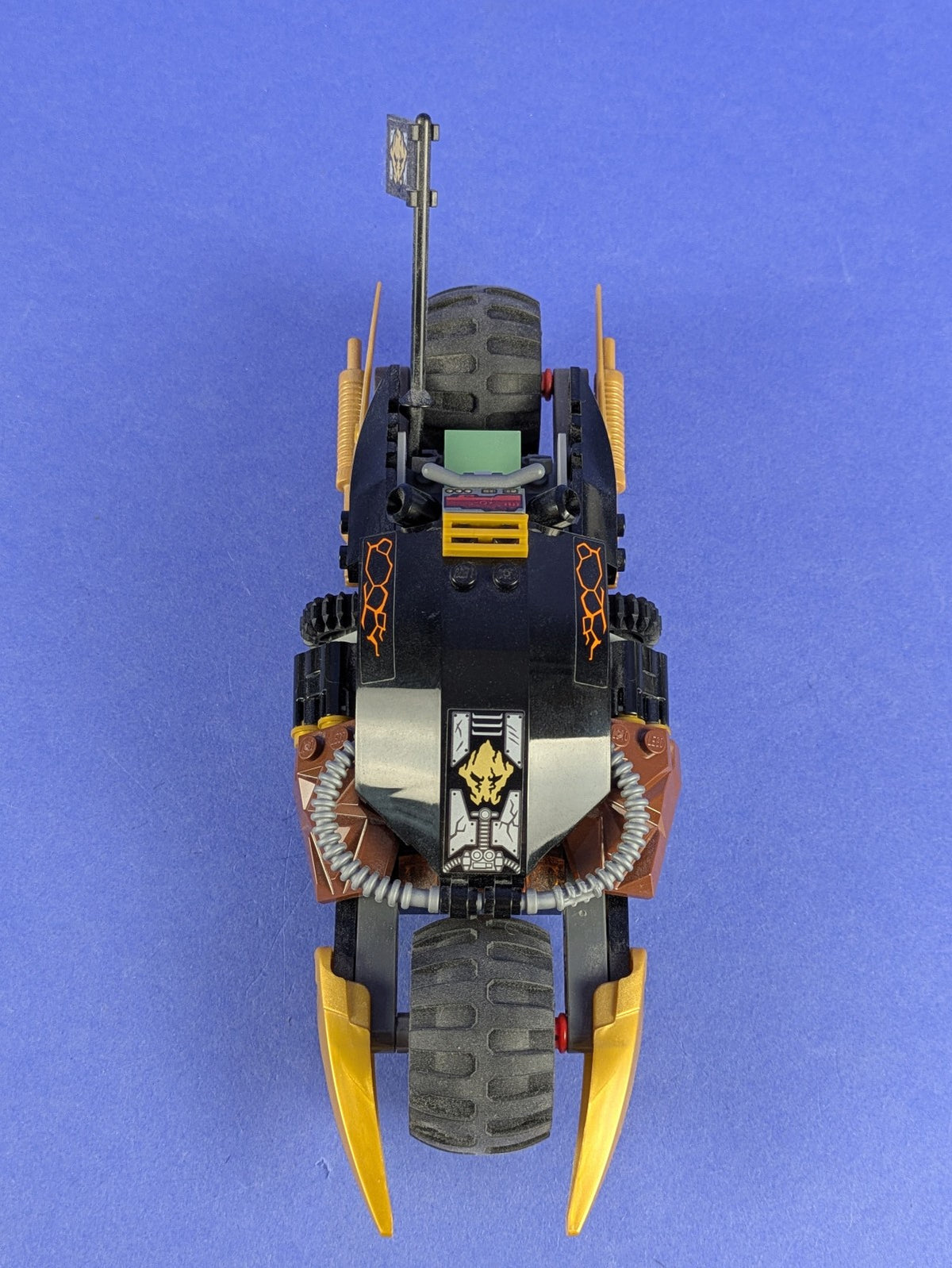 LEGO NINJAGO Blaster Bike 70733 Incomplete Set Pre-Owned