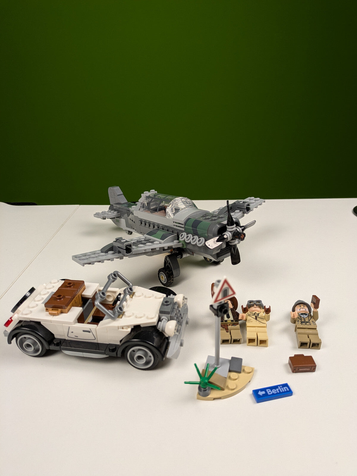 Lego Indiana Jones: Last Crusade: Fighter Plane Chase Set 77012