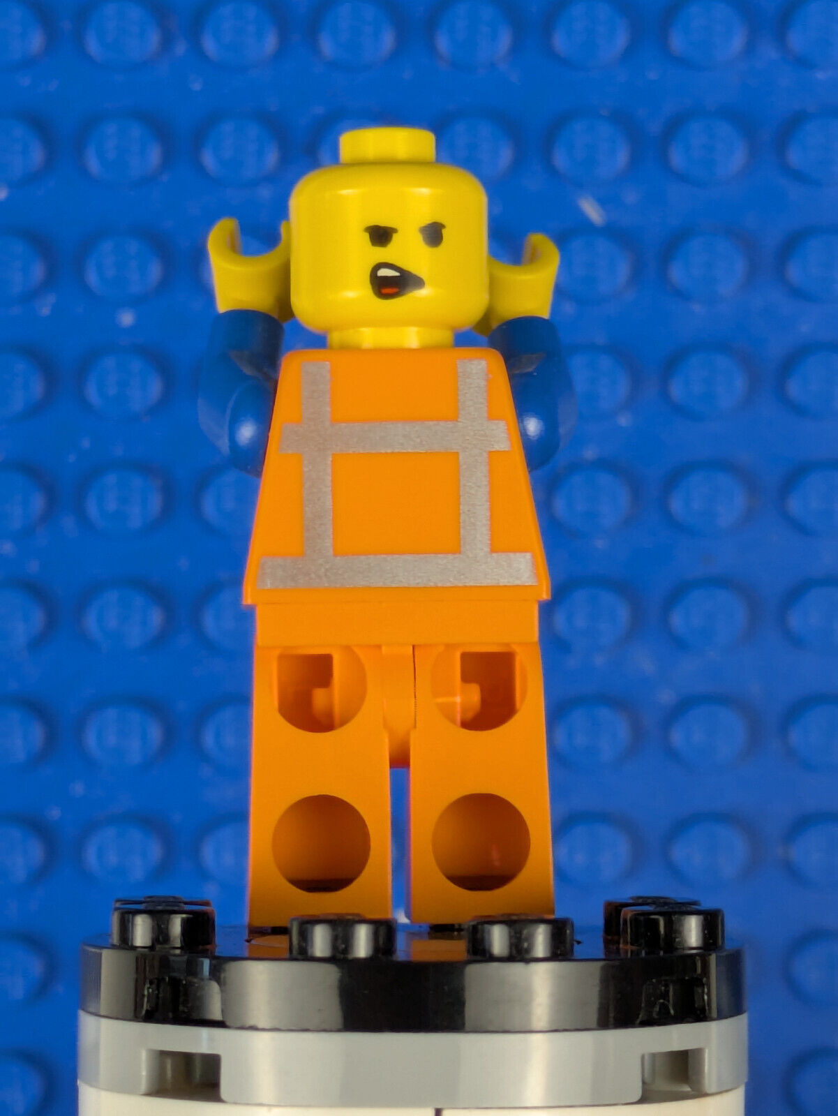 Lego Dimensions: Emmet- Wide Smile with Teeth and Tongue tlm072 Set 70814, 71212