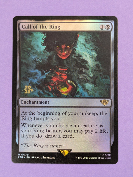 MTG Magic: The Lord of the Rings: Call of the Ring Promotional #0079 Foil - NM